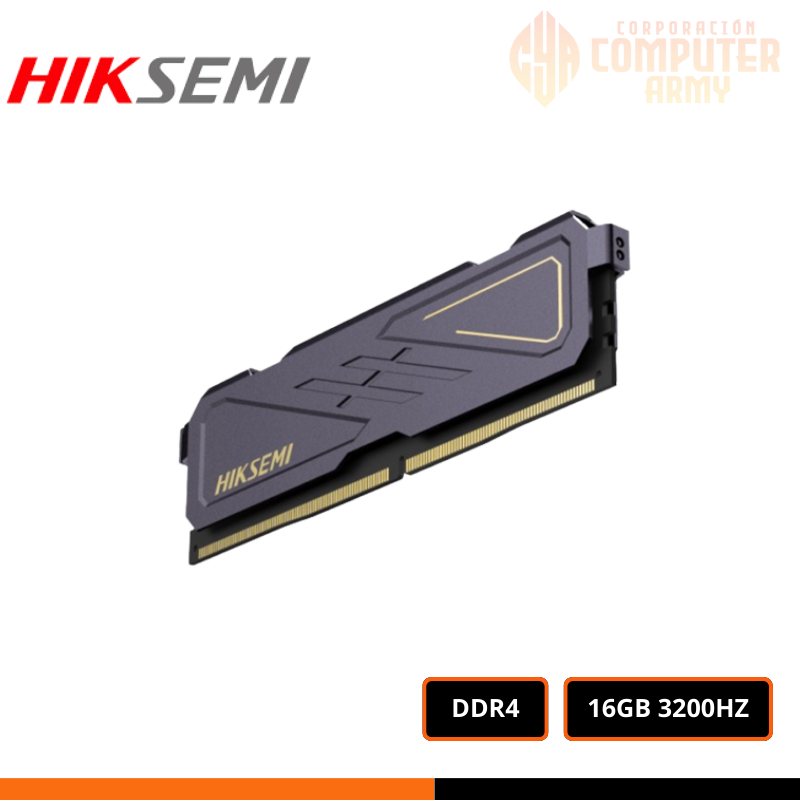 MEMORIAS RAM (5) MEMORIA RAM HIKSEMI ARMOR 16GB DDR4 3200MHZ CL16 - Imagen 1