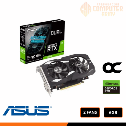NVIDIA GEFORCE RTX 3050 ASUS DUAL 6GB