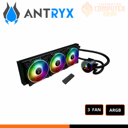 ENFRIAMIENTO LIQUIDO ANTRYX TRITON EVO 360 BLACK ARGB