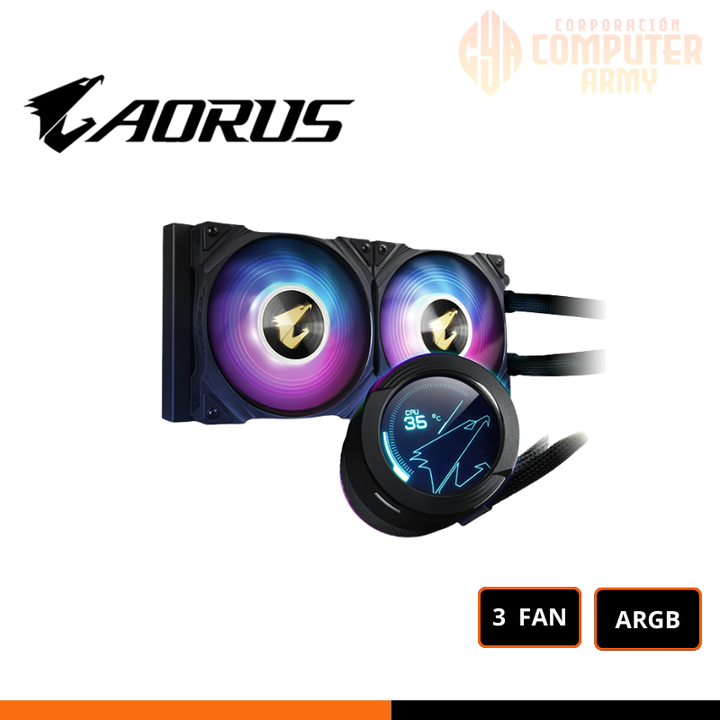COOLER ACCESORIOS (18) ENFRIAMIENTO LIQUIDO GIGABYTE AOURUS WATERFORCE X240 - Imagen 1