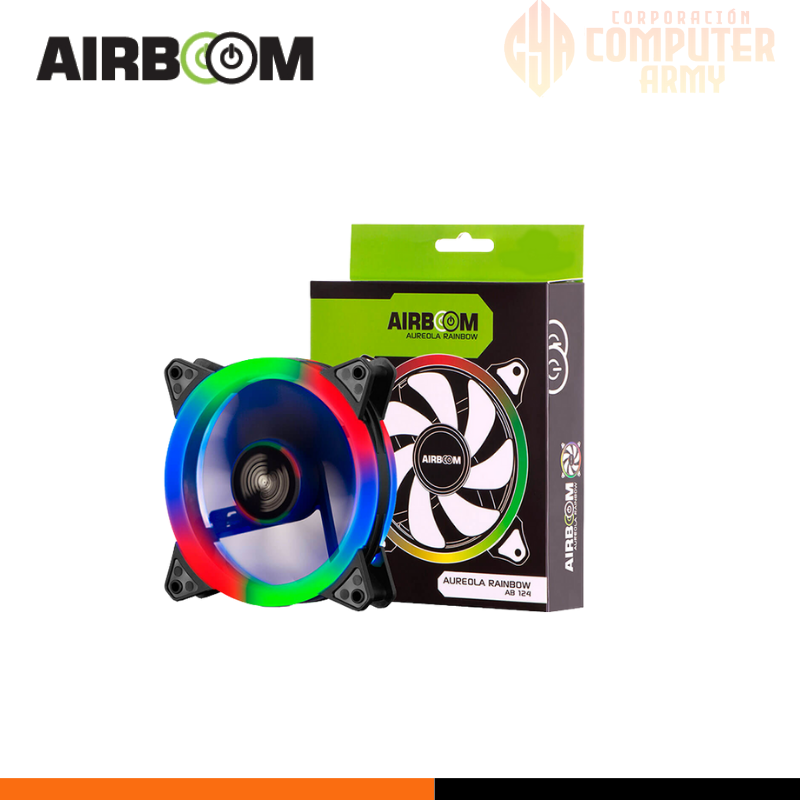 COOLER ACCESORIOS (22) Cooler fan Airboom Rgb - Imagen 1