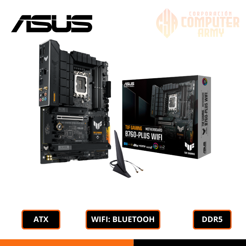 PLACAS (23) Motherboard ASUS TUF GAMING B760-PLUS WIFI - Imagen 1