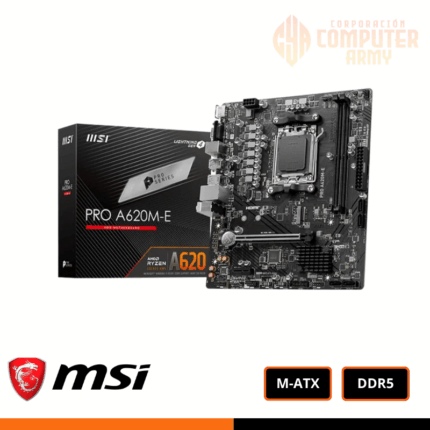 Motherboard MSI PRO A620M-E AM5 DDR5