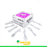 FUENTE DE PODER STEAMPUNK  650W 80+PLUS CERTIFICADO PLATA / RGB FULL MODULAR - Imagen 2