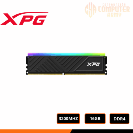 MEMORIA RAM XPG SPECTRIX D35G RGB 16GB DDR4 3200MHZ CL16