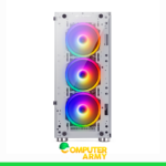 CASE ENKORE KILLER WHITE 4 FAN RGB VIDRIO TEMPLADO - Imagen 5