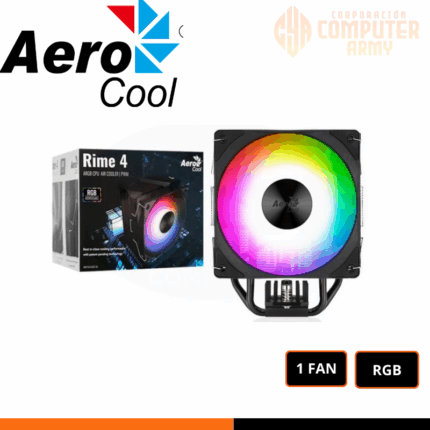 REFRIGERACION POR AIRE AEROCOOL RIME 4 1 FAN ARGB