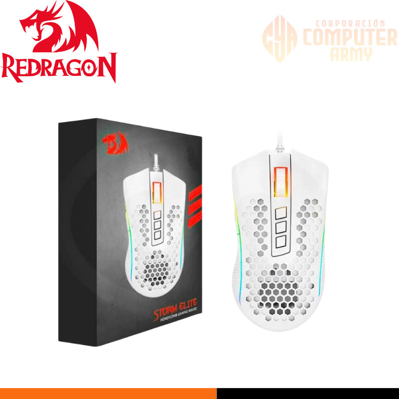 COOLER ACCESORIOS (2) MOUSE GAMER REDRAGON STROM ELITE - Imagen 1
