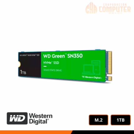 SSD M.2 WESTERN DIGITAL, GREEN SN350, 1TB M.2 NVME PCIe