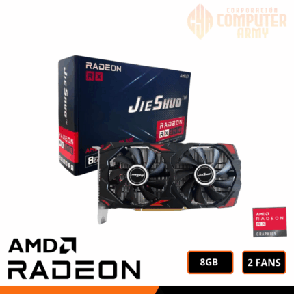 RADEON RX 590 8GB JIESHUO (RENDIMIENTO IGUAL A UNA GTX1660)