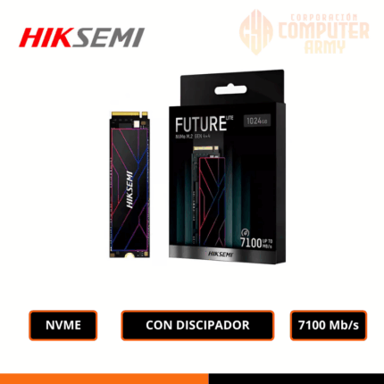 SSD 1024GB HIKSEMI FUTURE 7100mbps NVMe M.2 2280 Pcie GEN 4.0x4