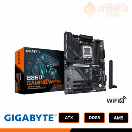 PLACA MADRE GIGABYTE B850 GAMING X WIFI6E ATX DDR5 AMD AM5