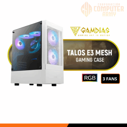 CASE GAMDIAS TALOS E3 MESH WH Mid Tower