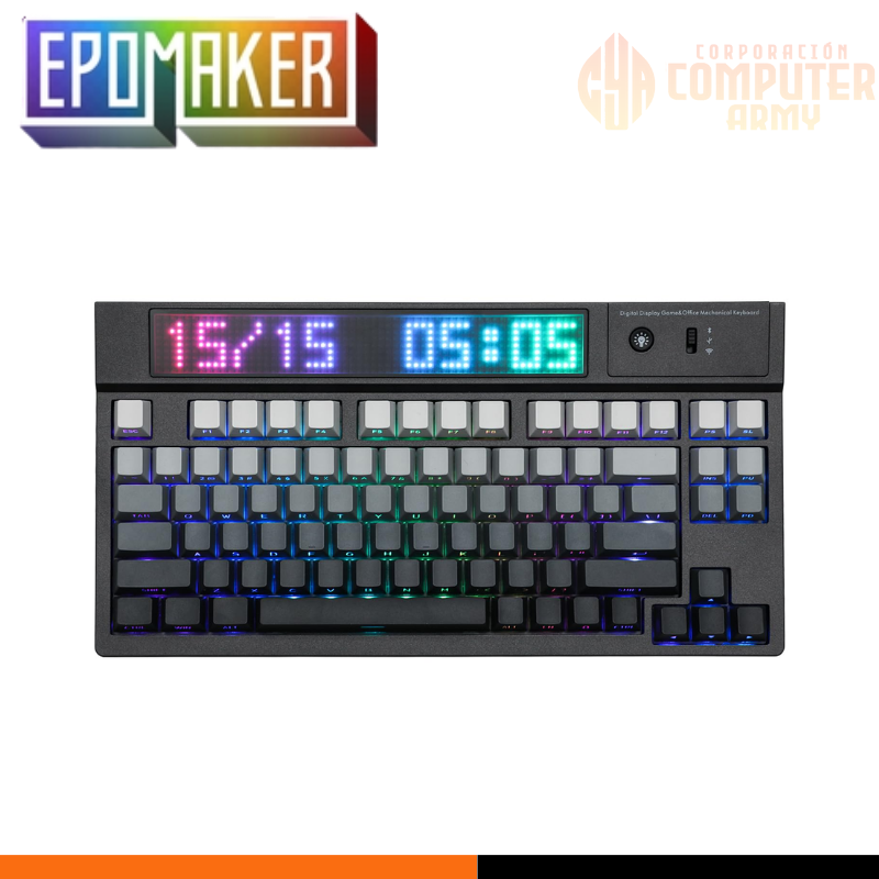 COOLER ACCESORIOS (26) TECLADO DYNATAB 75X EPOMAKER (INALAMBRICO) - Imagen 1