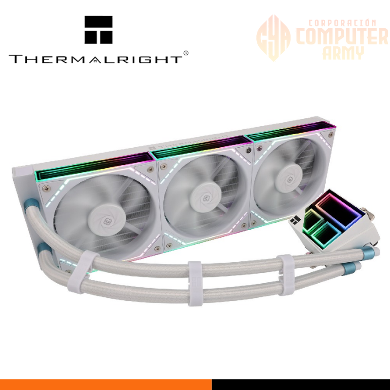 COOLER ACCESORIOS (35) REFRIGERACION LIQUIDA Frozen Infinity 360 WHITE - Imagen 1