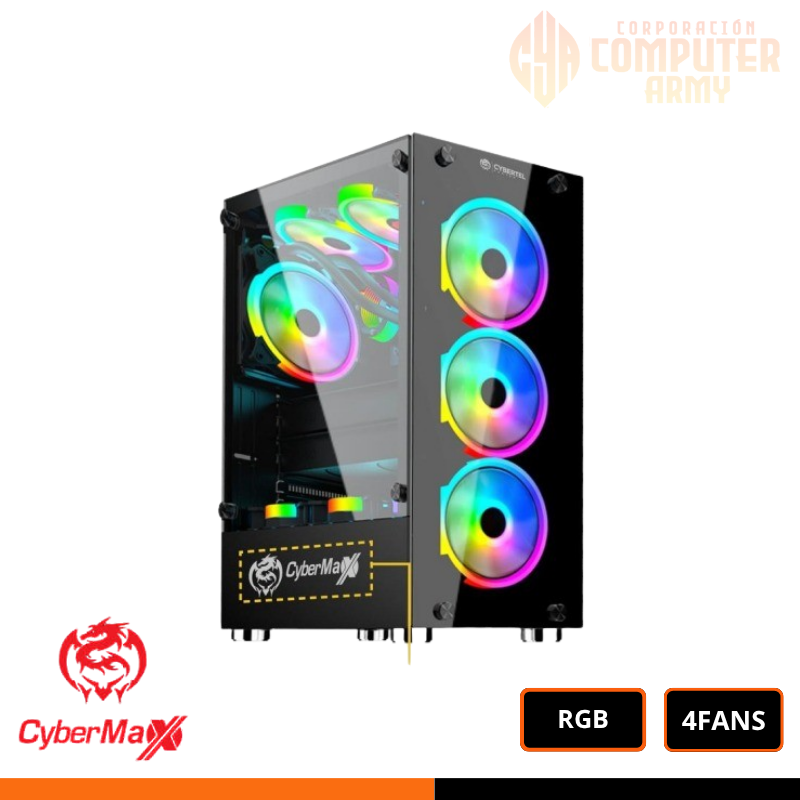 cases (28) CASE FALCON ENKORE GAMER USB3 4FAN S/FUENTE - Imagen 1