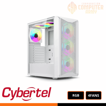 CASE ELEMENT 6 FANS / MESH / WHITE