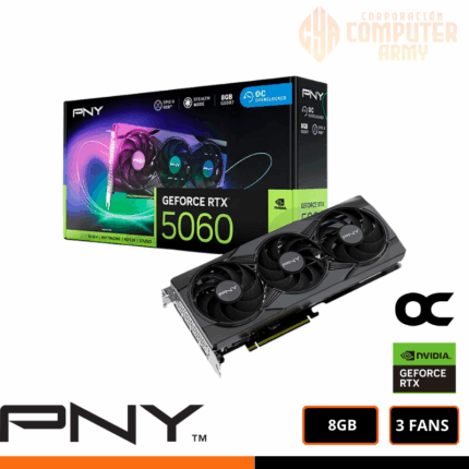 TARJETA DE VIDEO PNY RTX 5060 8GB OC