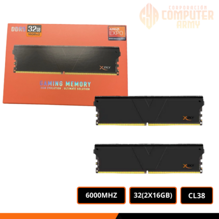 MEMORIA RAM 32GB (2X16GB) 6000MHZ V-COLOR SKY MANTA EXPO DDR5