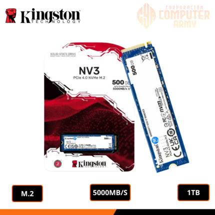 SSD 500GB KINGSTON NV3 NVMe M.2 2280 Pcie 4.0