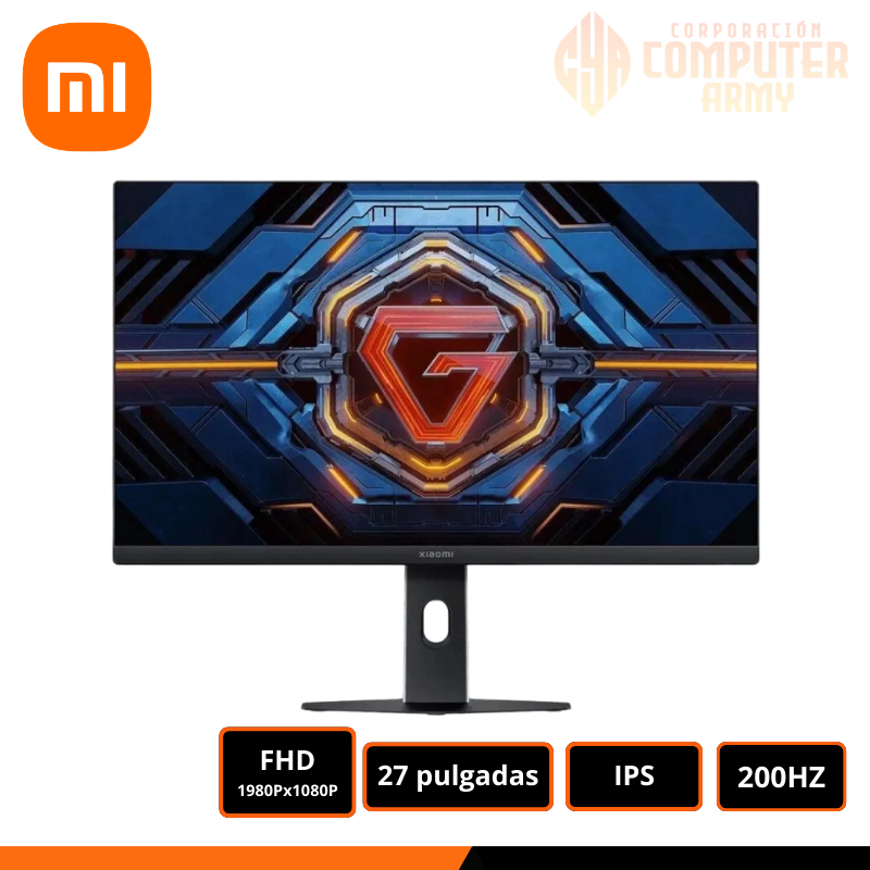 MONITOR XIAOMI G27i 2026 27" FHD / IPS / 200HZ / 1MS - Imagen 1