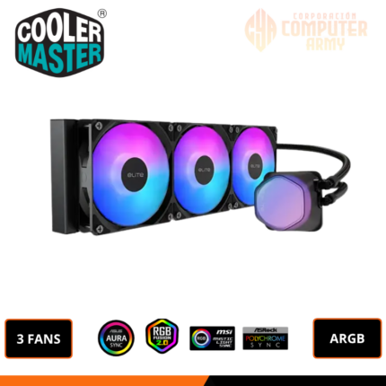 REFRIGERACION LIQUIDA COOLER MASTER MASTERLIQUID 360 CORE II BLACK AMD-INTEL
