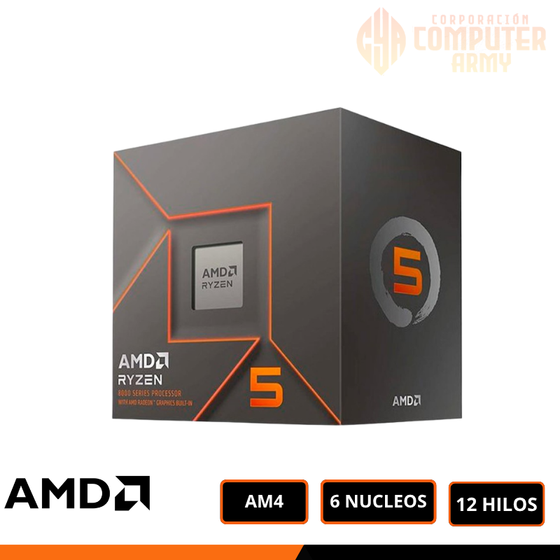 PROCESADOR (1) PROCESADOR AMD RYZEN 5 4600G OEM - Imagen 1