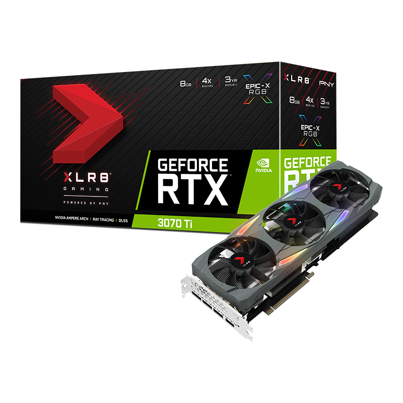 ERP-854-1.png TARJETA DE VIDEO PNY XLR8 RGB RTX 3070TI 8GB 256BIT GDDR6X GAMING REVEL EPIC-X - Imagen 1